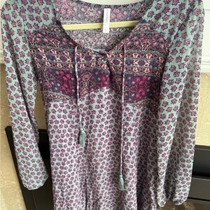 Xhilaration Multicolor Floral Dress